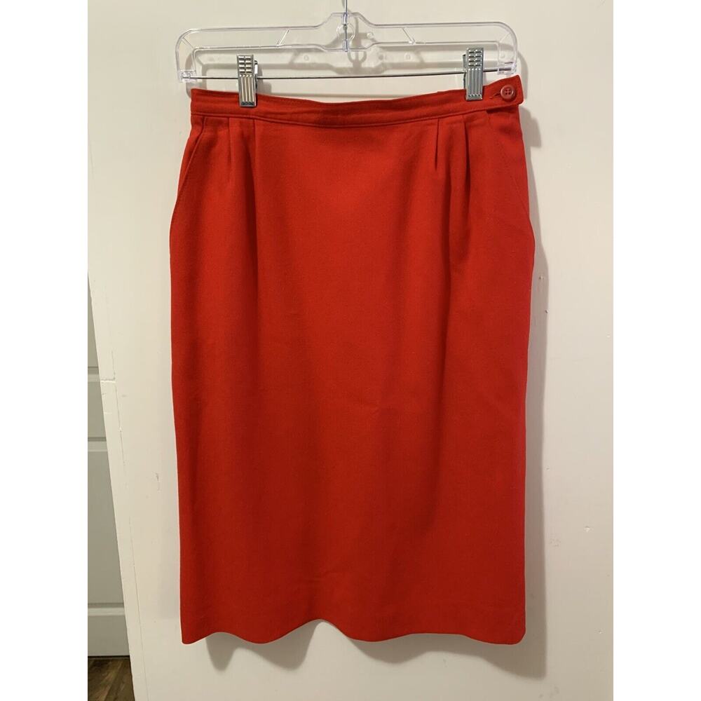 Vintage Pendleton Women’s Skirt Size 10 Pencil 100% Virgin Wool Made‎ In USA